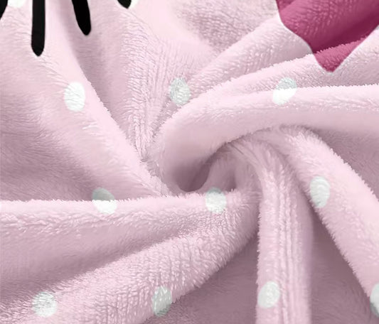 blanket, fleece blanket, eyelashes, eyelashes, fleece blanket, kids blanket, pink, lash supplies,