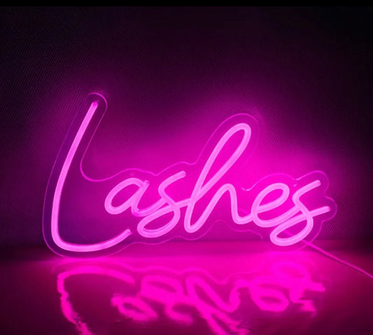 lashes neon light, lashes, lash room, neon, sign, neon light, neon sign, lashes sign, lash light